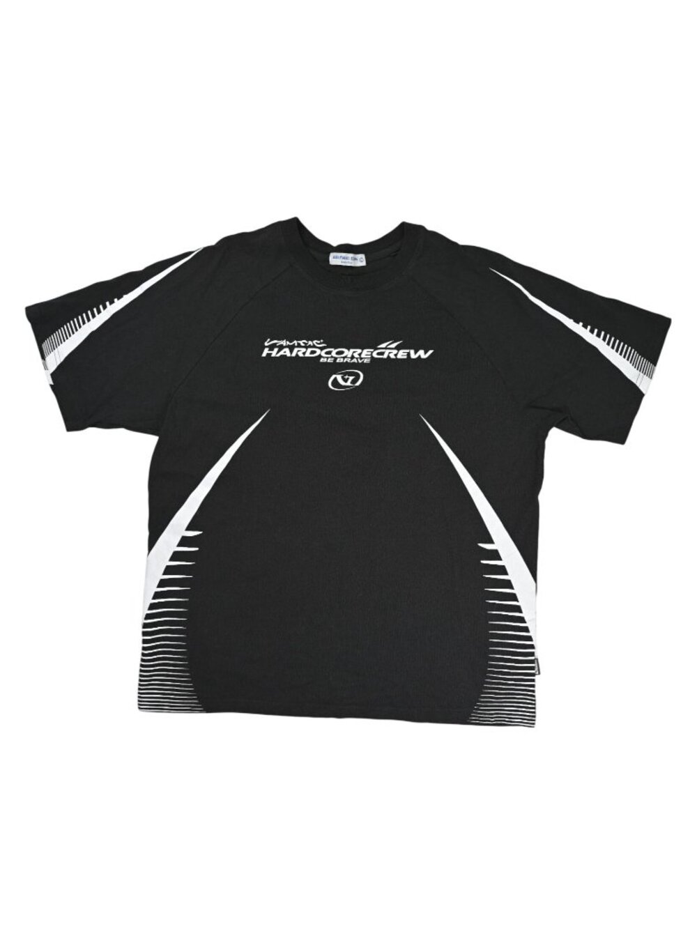 Aelfric Eden Hardcore Crew Be Brave Shirt in Black